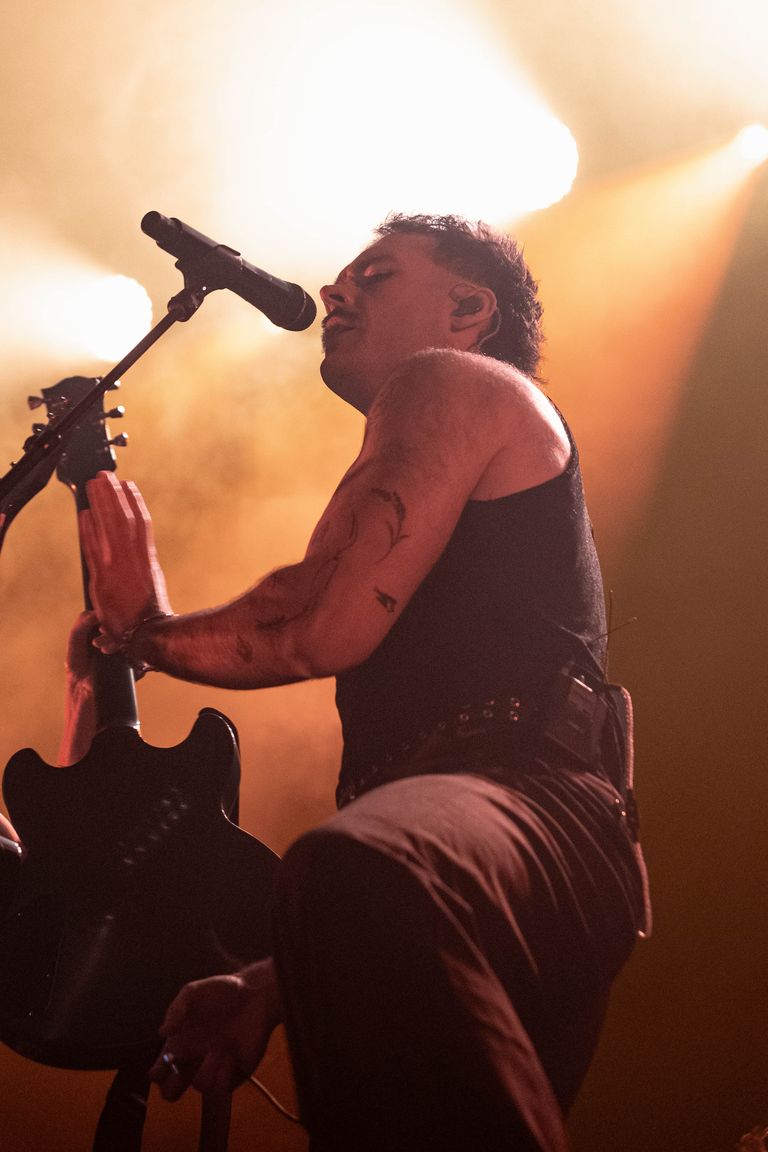 James Marriott performing live at Hindley Street Music Hall in Adelaide